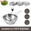 Stainless Steel Manual Fruit Rotary Vegetables Grinder